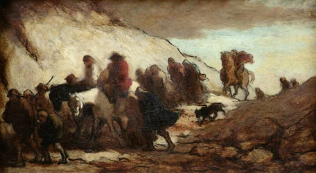 Die Flüchtlinge oder Die Emigranten, ca. 1849-50